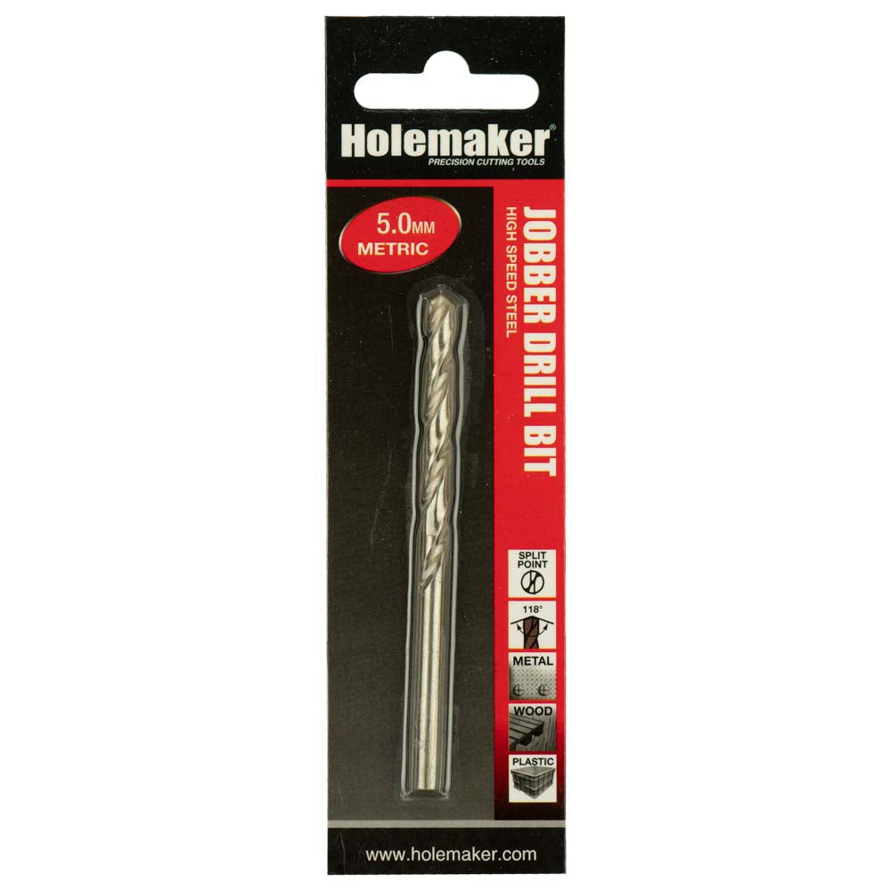 Holemaker Jobber Drill 5.0mm - 1pc (Carded) | ISL