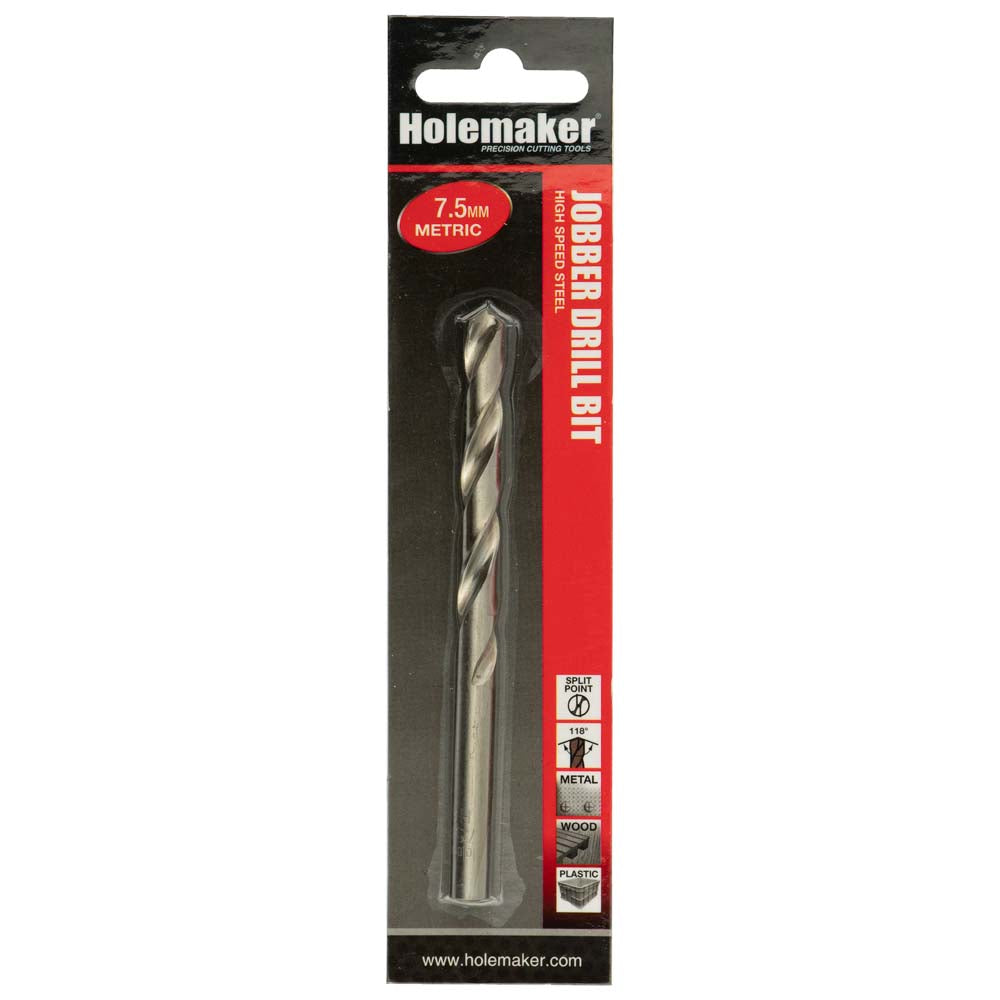 Holemaker Jobber Drill 7.5mm - 1pc (Carded) | ISL