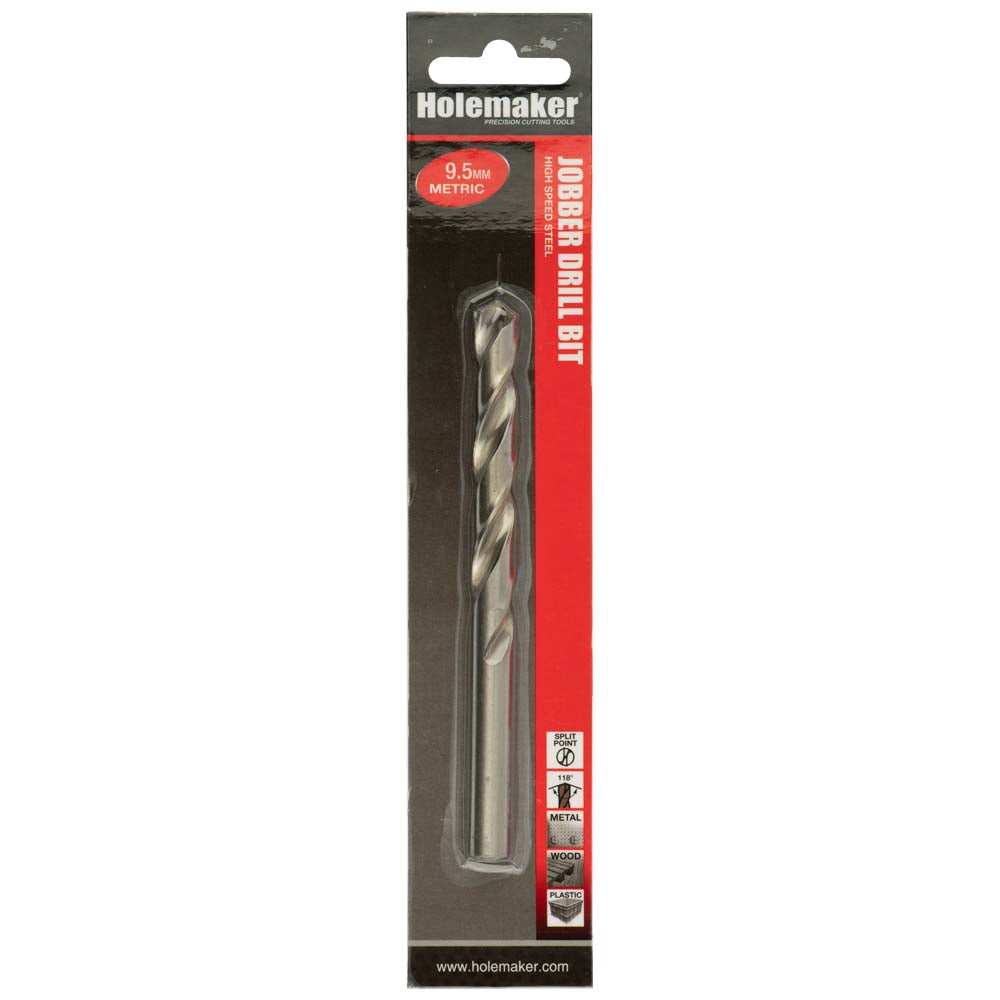 Holemaker Jobber Drill 9.5mm - 1pc (Carded) | ISL