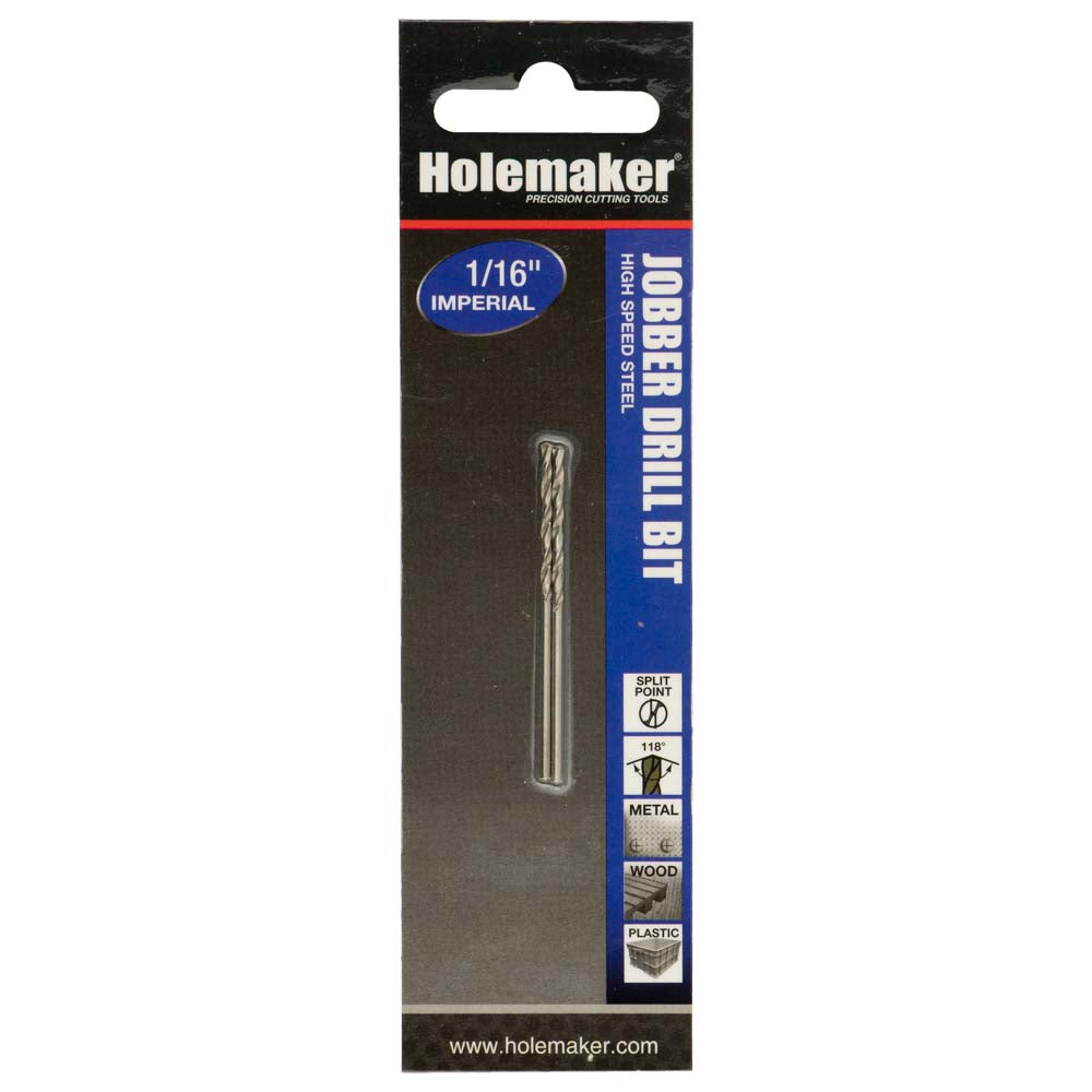Holemaker Jobber Drill 1/16in - 2pc (Carded) | ISL