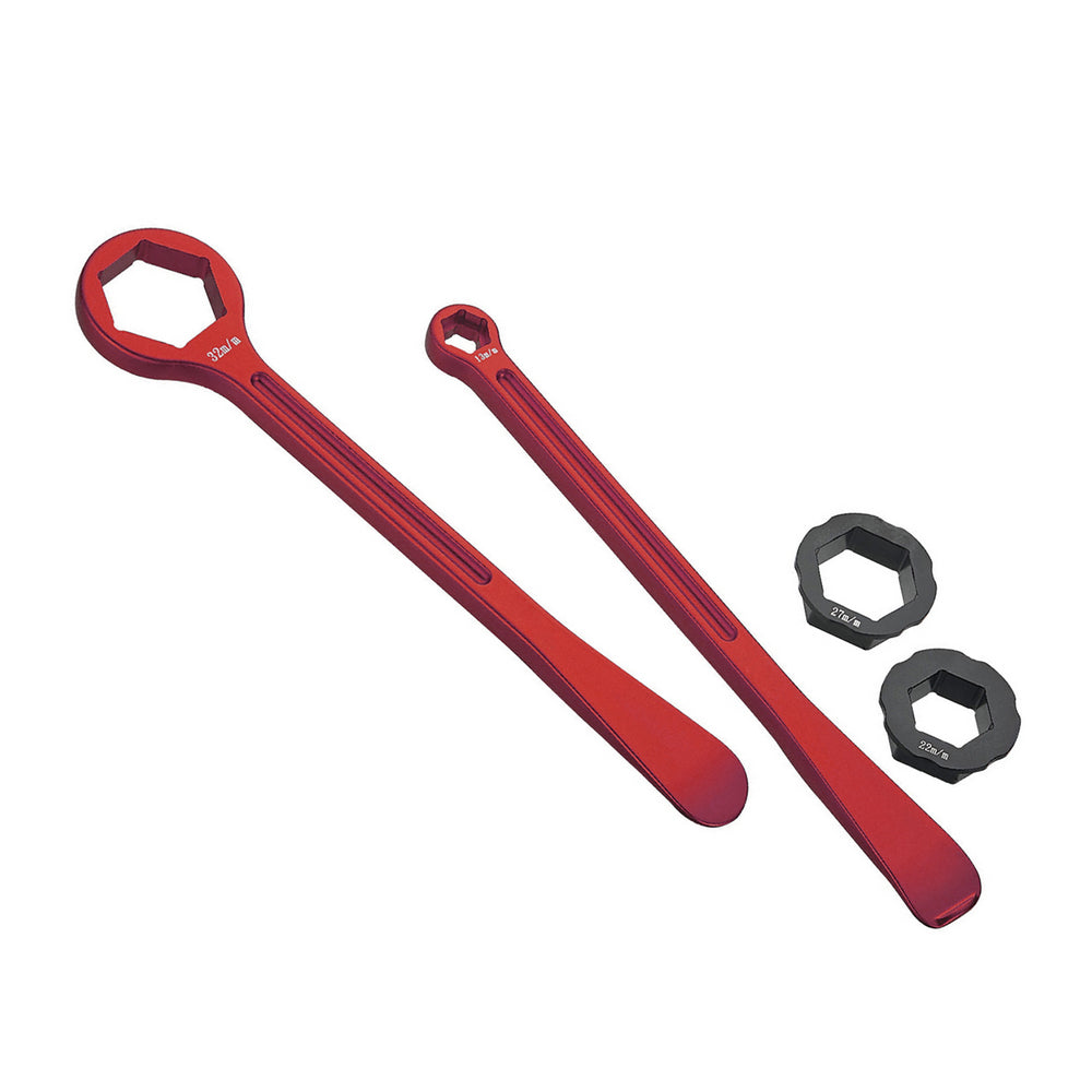 Combo Axle Tire Wrench Lever Set Euro Kit 32mm 27mm 22mm Axles10mm 13mm Axle Adjust And Rim Lock Nut | Formula