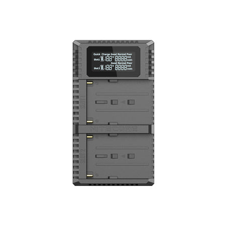 Nitecore Usn3 Prousb Charger For Sony Np-F Batteries