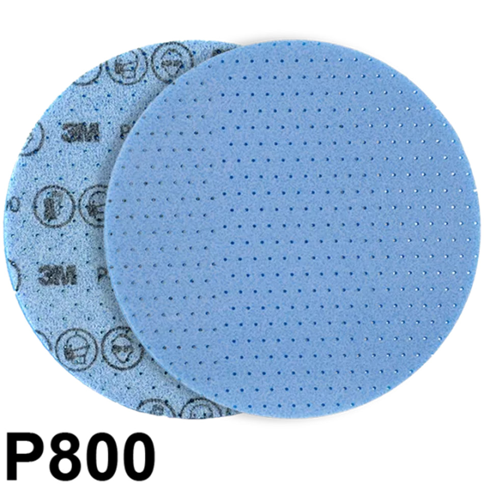 3m 33540 Hookit Flexible Foam Abrasive Disc 150mm P800