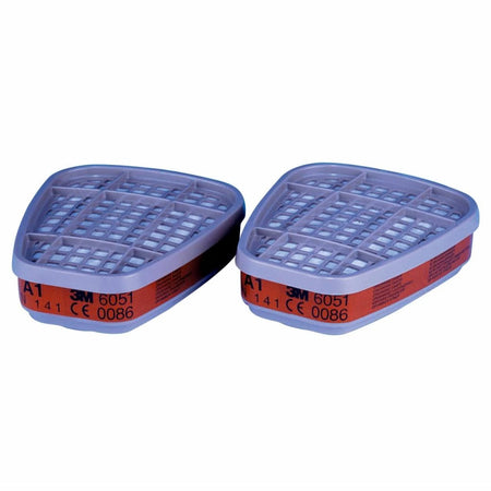 3m 6051 Organic Vapor Cartridge Filters 6000 Series (1 Pair) | Formula