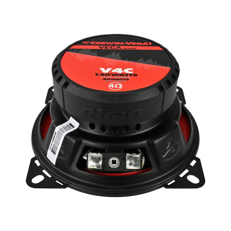Cerwin-Vega V4C 1-inch silk dome tweeter detail
