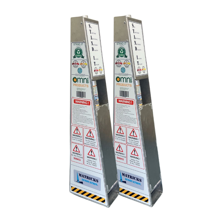 Omni Products Standit Vertical Panel Storage System For Construction - 1 Pair