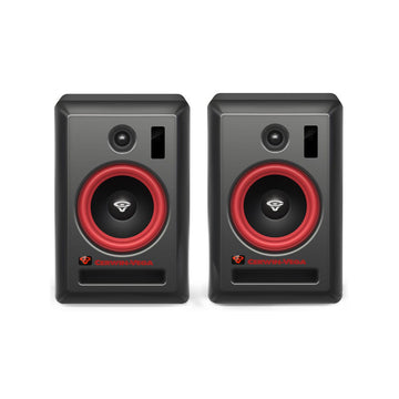 Cerwin Vega VEGA6S powered studio monitor pair with hub and satellite units