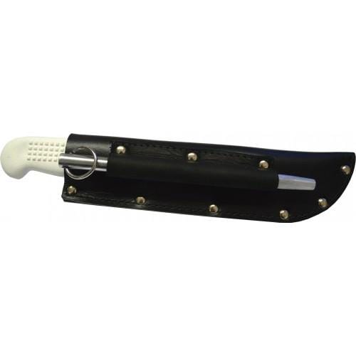 Victory Rabbiters Set Complete with Victory Knife Leather Sheath & Ring Steel | Hobeca