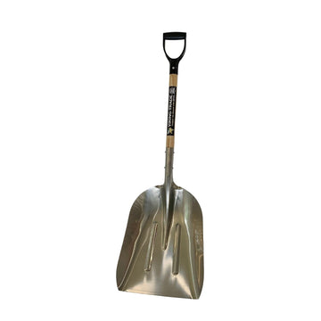 Viking Trade wide mouth shovel with aluminium head and D grip handle