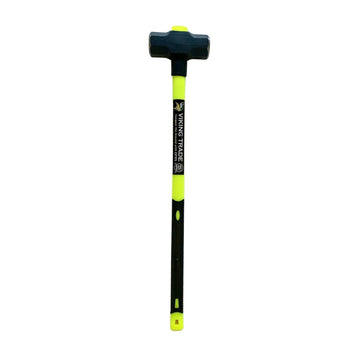 Viking Trade 10 lb sledge hammer with yellow fibreglass handle