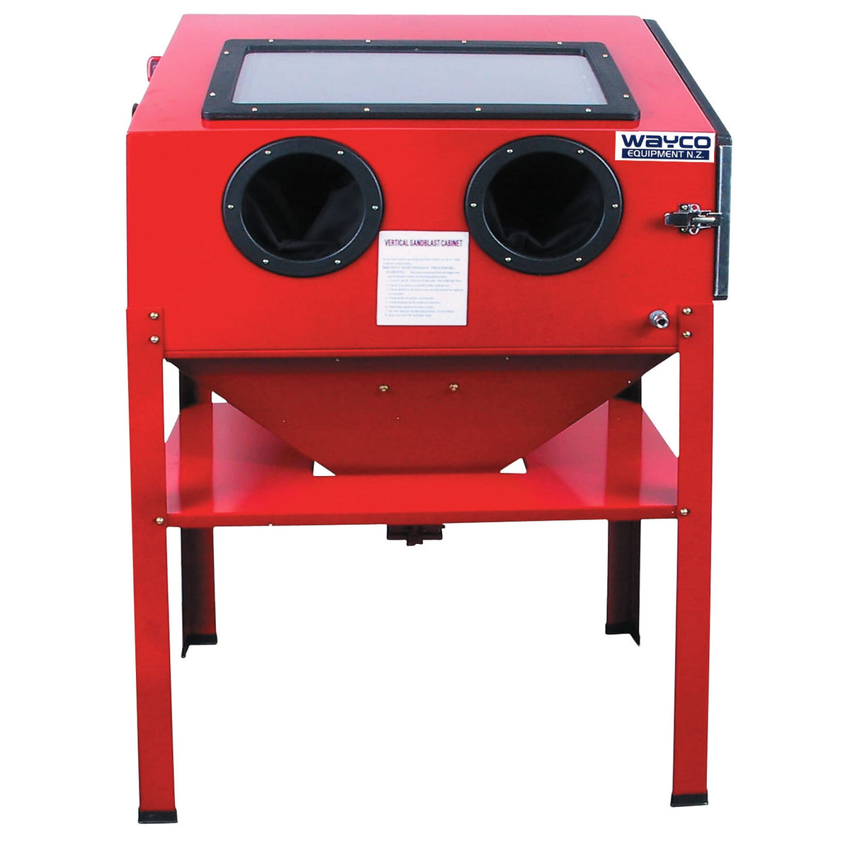Wayco Sandblasting Cabinet and Stand – Wayco Bench Top Sandblasting Cabinet Free Standing | Hobeca