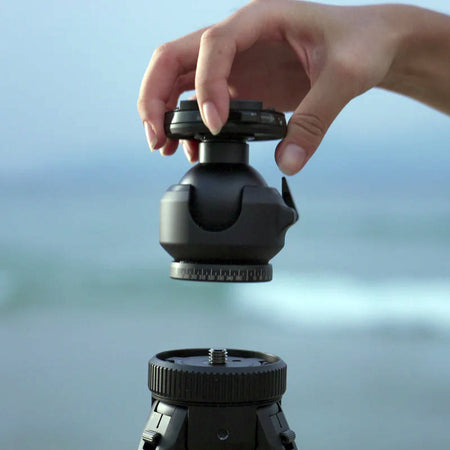 Heipi Vision 3-In-1 Carbon Fiber Travel Tripod 44.5cm / 1.35kg | Formula