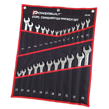 Powerbuilt 25pc Combination R&OE Spanner Set | Alltrade