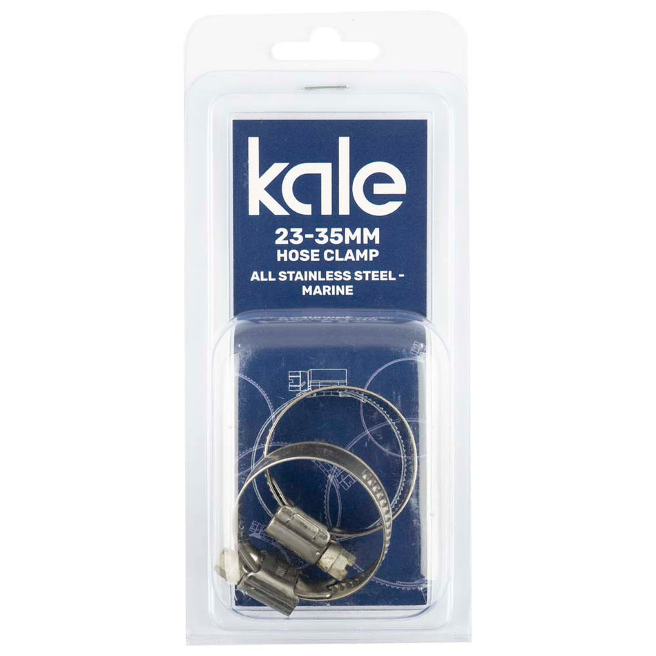 Kale WD12 23-35mm W4-R (2pk) - All Stainless Marine