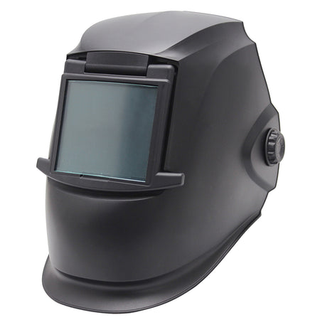 Weldco Fixed Shade 10 Welding Helmet Flippy, Matt Black | Alltrade