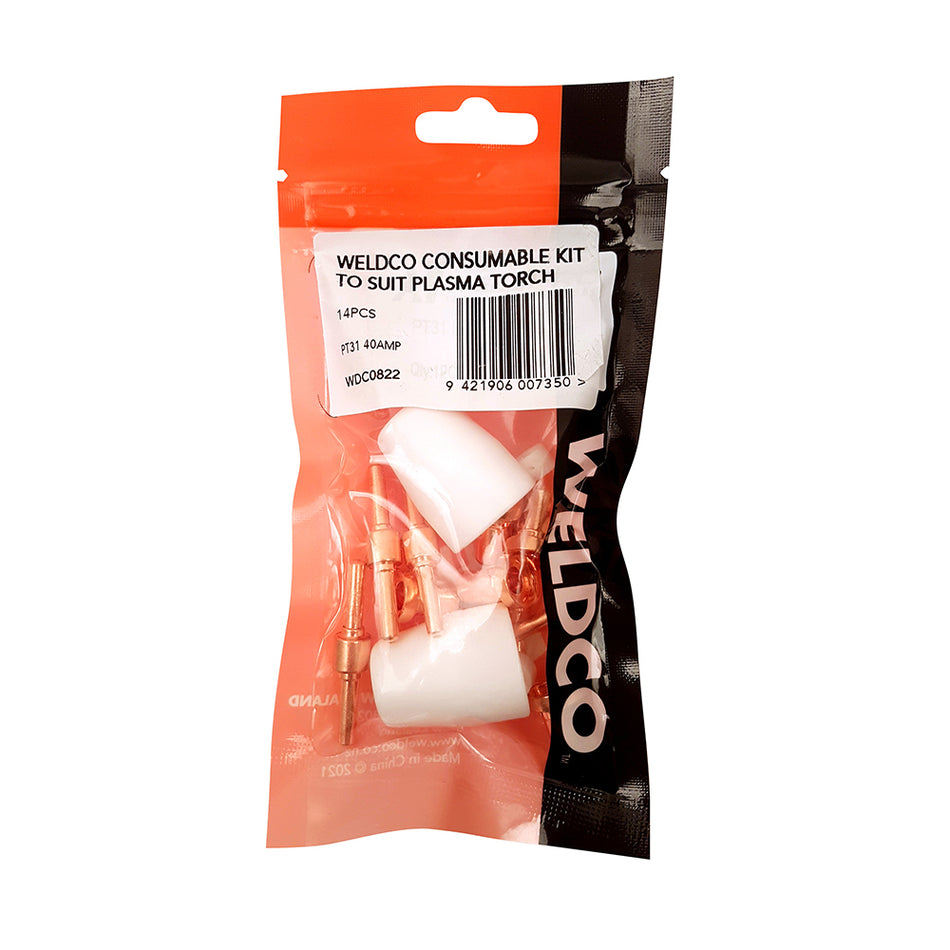 Weldco Plasma Torch Consumable Kit – PT31