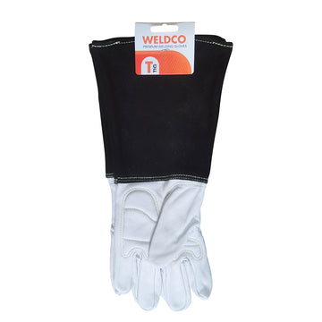 Weldco Premium TIG Welding Gloves – White/Black | Alltrade