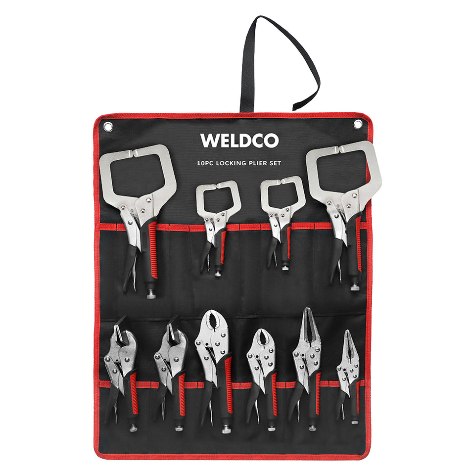 Weldco 10pc Locking Plier Set | Alltrade