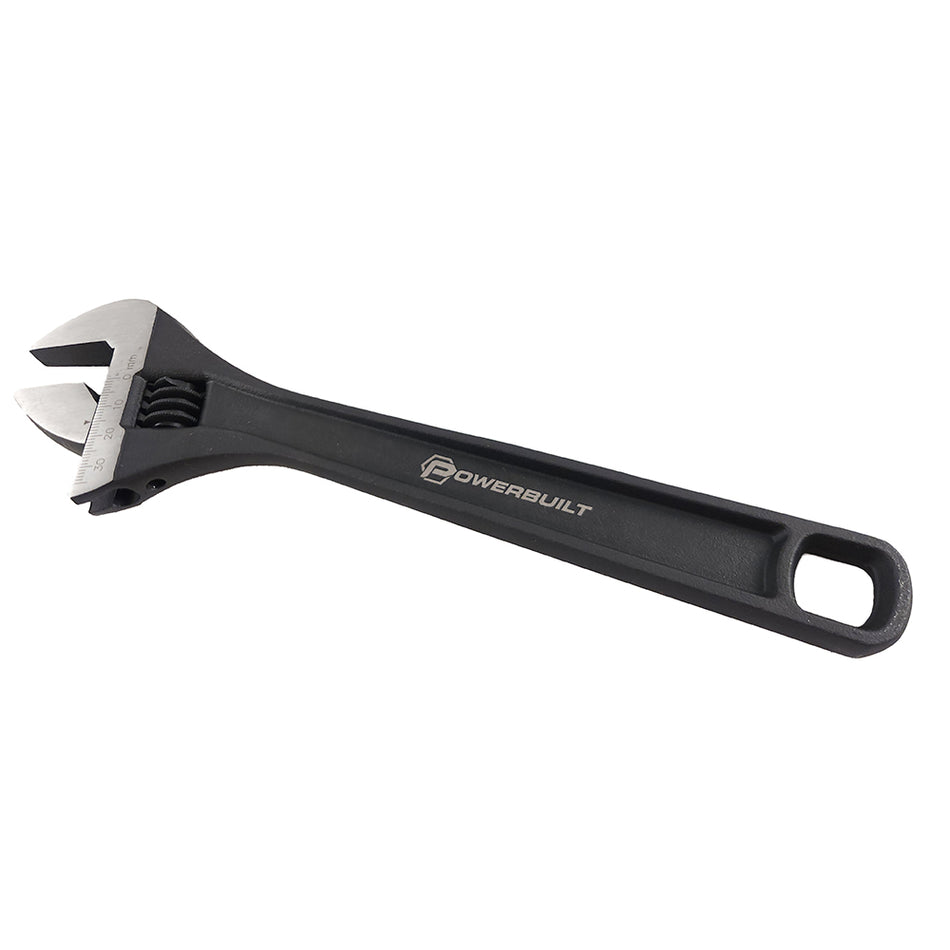 305mm/12" Adjustable Wrench - Black Finish