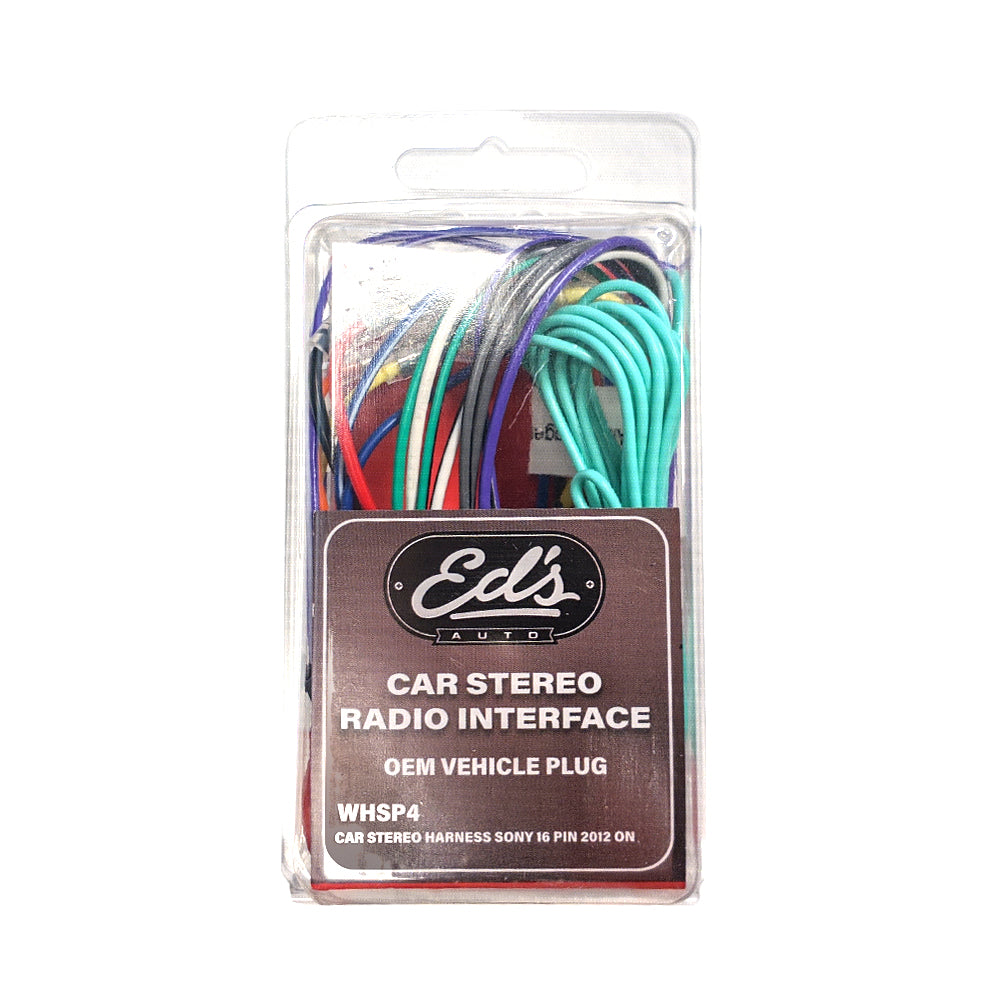 Car Stereo Harness Sony 16 Pin 2012 On | Formula
