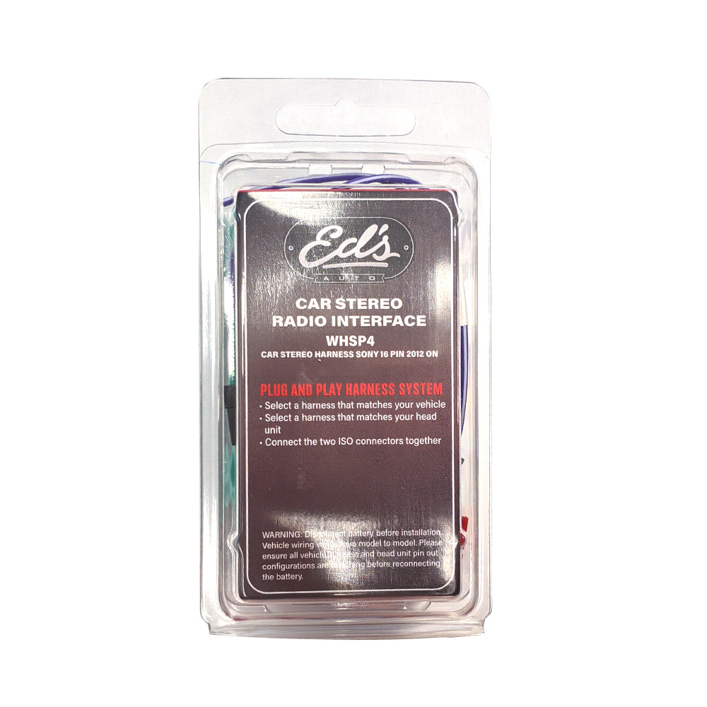Car Stereo Harness Sony 16 Pin 2012 On | Formula