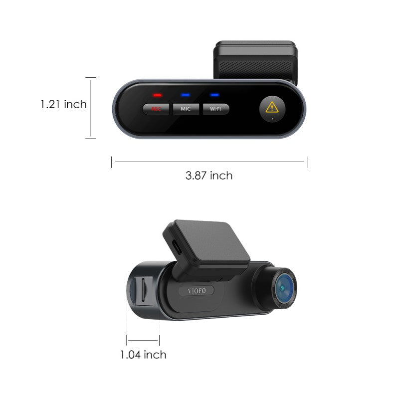 Viofo Dashcam 2k Wm1 With Sony Starvis Imx335 Sensor | Formula