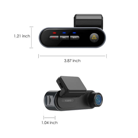 Viofo Dashcam 2k Wm1 With Sony Starvis Imx335 Sensor | Formula
