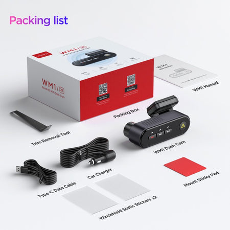Viofo Dashcam 2k Wm1 With Sony Starvis Imx335 Sensor | Formula