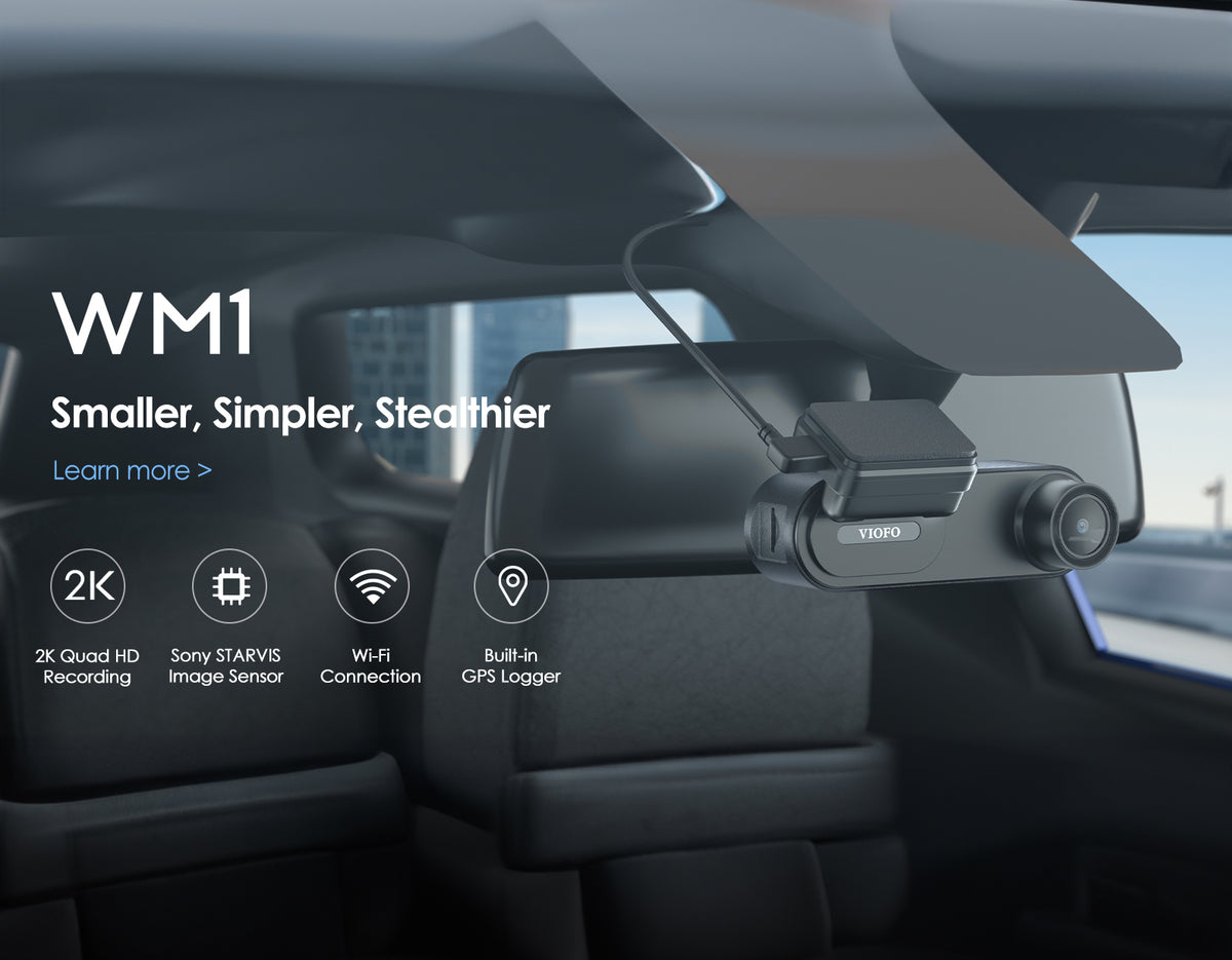 Viofo Dashcam 2k Wm1 With Sony Starvis Imx335 Sensor | Formula