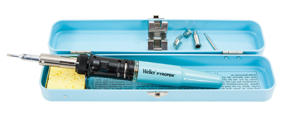 Weller Self-Igniting Cordless Butane Soldering Iron Pyropen Kit | Accent Tools