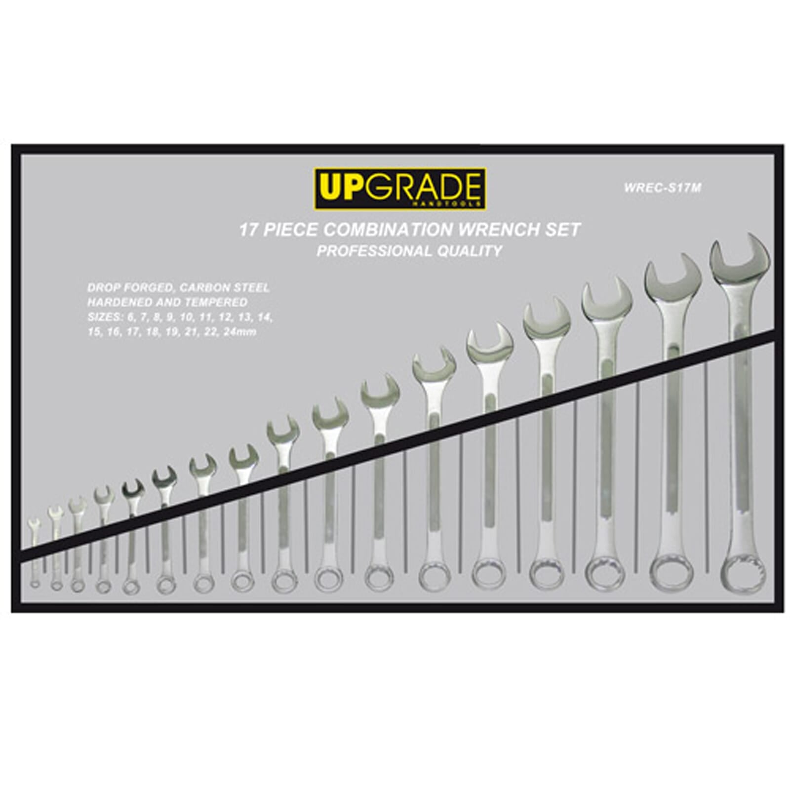 Upgrade WSWRC-CM170 Combination Wrench Set 6-24mm 17pc | Hobeca