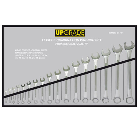 Upgrade WSWRC-CM170 Combination Wrench Set 6-24mm 17pc | Hobeca