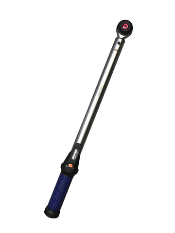 Wayco reversible torque wrench 1/4" drive 5–25 N·m with dual scale display window and storage case