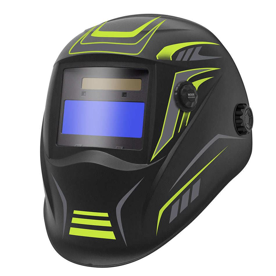 Weldsafe Welding Helmet Gold Neon Arc