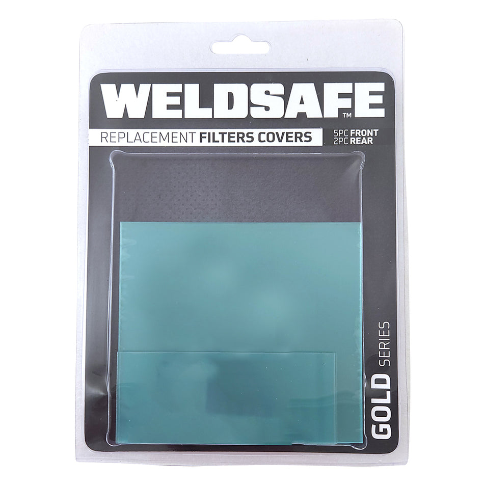 Weldsafe 7Pk Spare Filter Covers Ex Gold | Alltrade