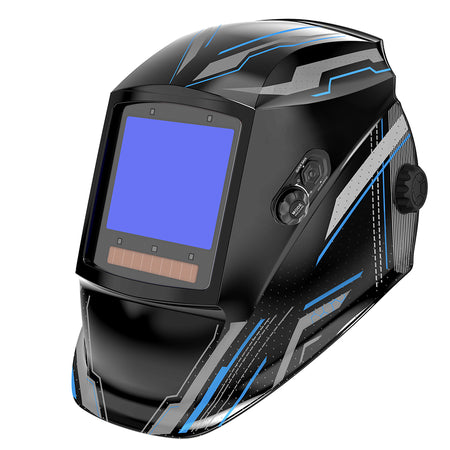 Weldsafe Welding Helmet Titanium Blue Volt | Alltrade