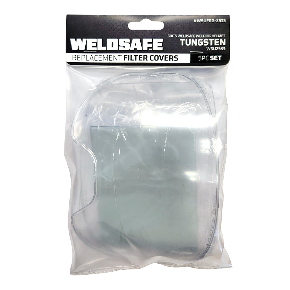Weldsafe 5Pk Spare Filter Covers Ex Tungsten WSU2533 | Alltrade