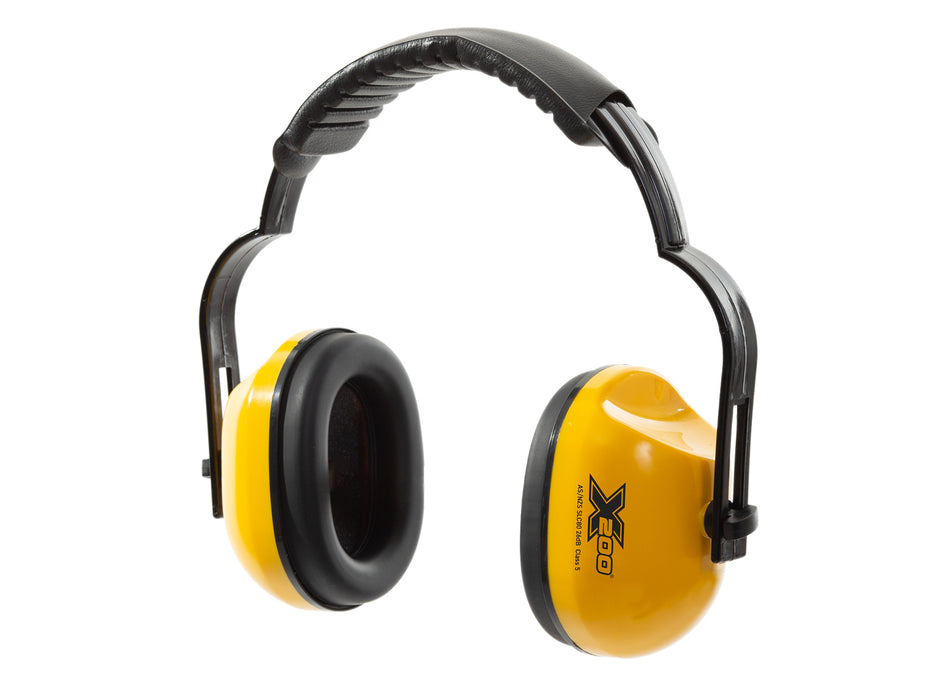 Esko X200 Banded Earmuff, 26dB Class 5, Yellow.