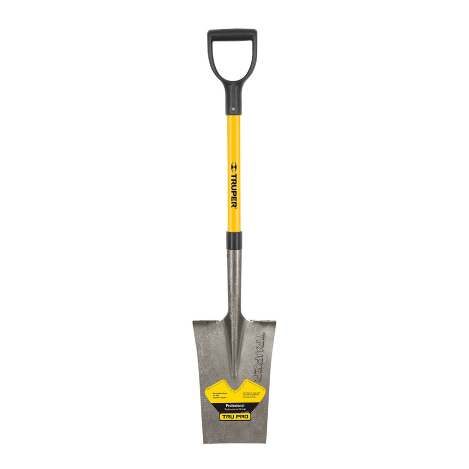 Truper Garden Spade with Fibreglass Handle & Poly D