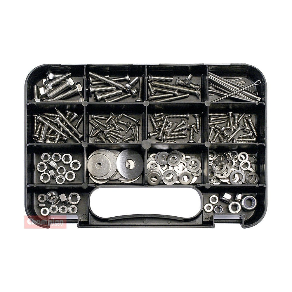 Champion 210pc Stainless Steel Assortment Kit Grade304 & 316 | ISL