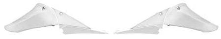 Radiator Shrouds Ufo Upper Yz450f 10-13 White | Formula