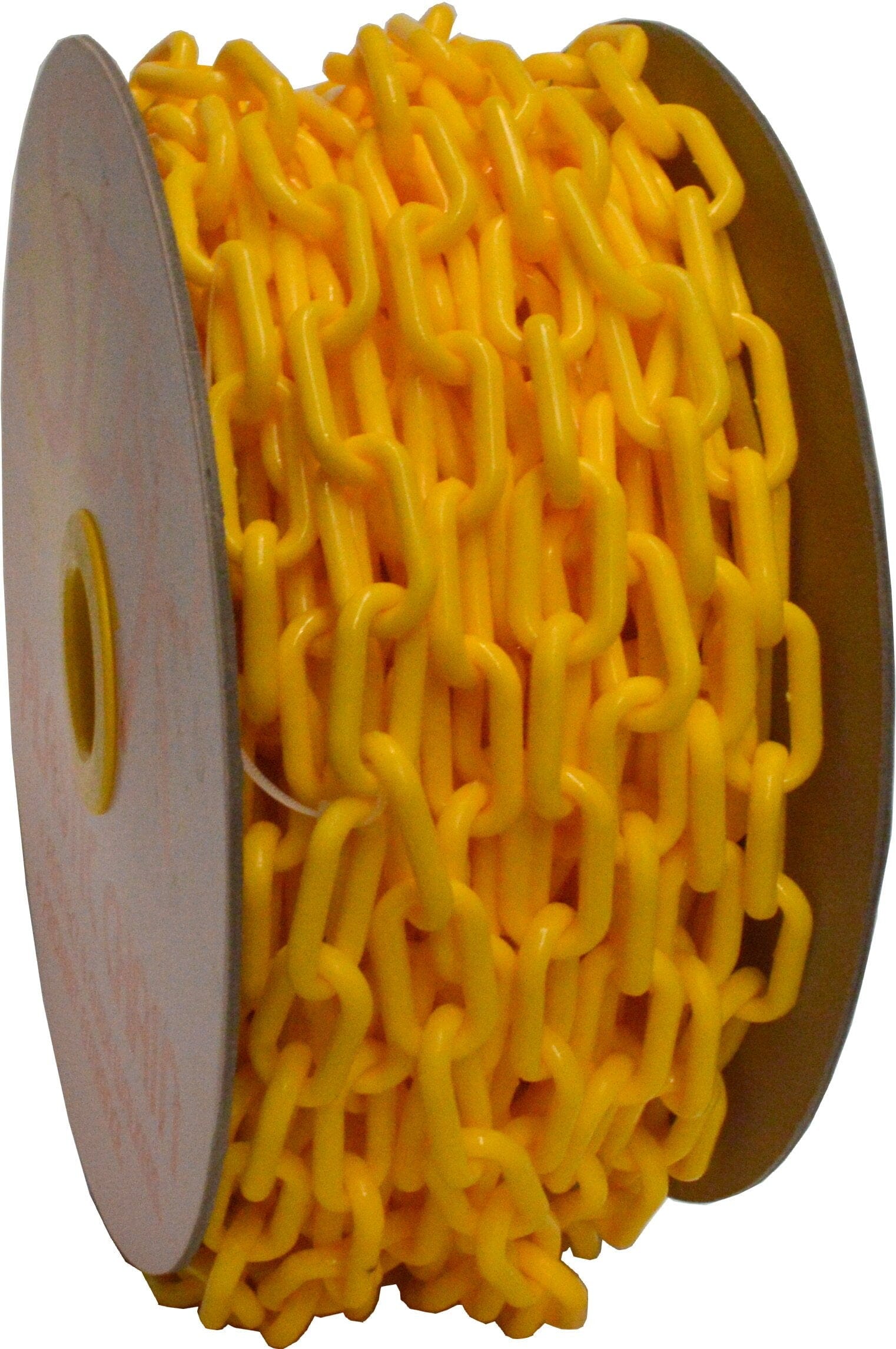 Xcel Plastic Chain 25m Reel - 8mm Yellow | Hobeca