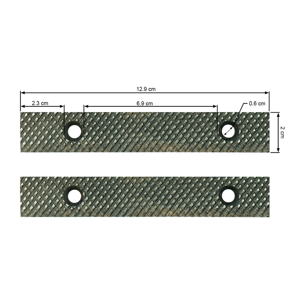 Groz Spare Jaws - GZ35402 5in / 125mm Vice (Pair) | ISL