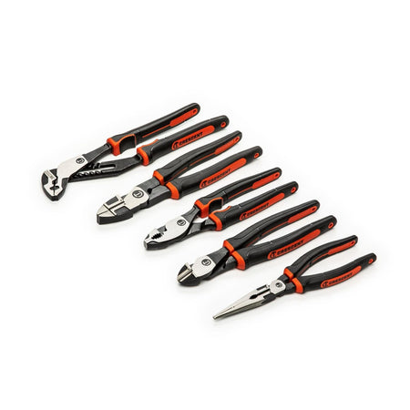 Crescent 5 Piece Z2 Mixed Dual Material Plier Set | Accent Tools