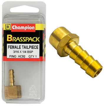 Champion Brass Female Tailpiece 3/16in