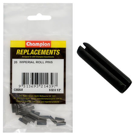 Champion 5/32 x 1/2in Imperial Roll Pin -20pk | ISL