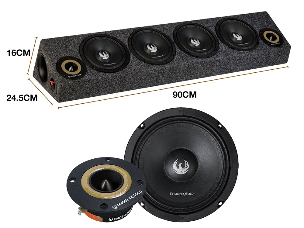 Phoenix Gold Speakers And Box 1520w Max High Spl Audio | Formula