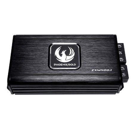 Phoenix Gold Zxm500.1 Mono Mini-Amp 1 Ohm Stable 230w @ 4 Ohm / 360w @ 2 Ohm / 500w Rms X 1 Ohm | Formula