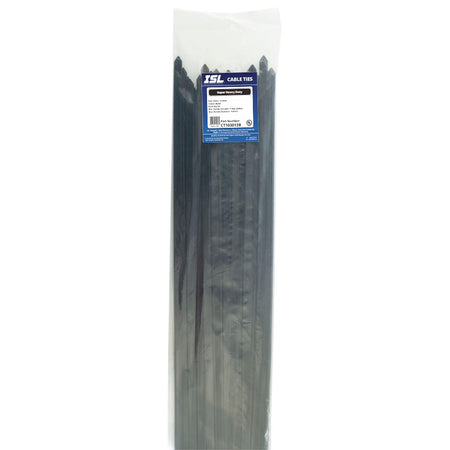 ISL 1030 x 13.0mm UV Nylon Cable Tie - Blk. - 50pk
