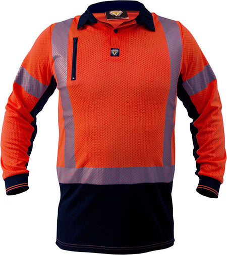 Esko D/N L/S Microvent® Premium Polo Men’s -Size S
